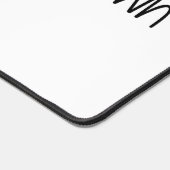 Mijn gedachten Desk Mat (Hoek)