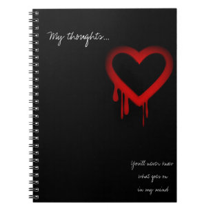 Mijn gedachten notebook notitieboek