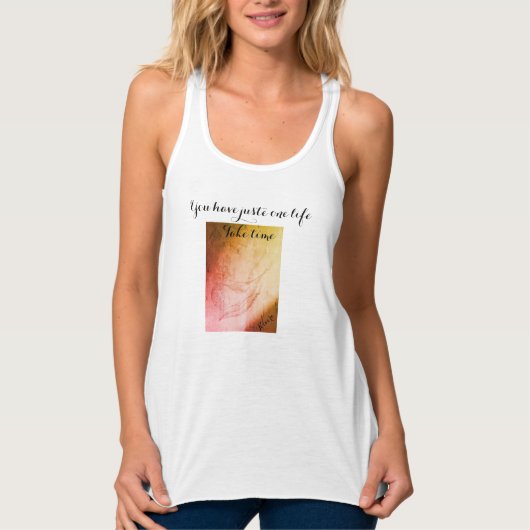 Mijn gedachten tanktop (Voorkant)