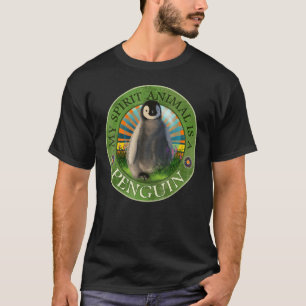 Mijn geest Anima is een pinguïnl Animal Ornitholog T-shirt