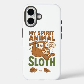 Mijn Geest Dier is een grove iPhone 16 Hoesje