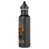 Mijn Geest Dier is een Trash Panda grappig racegif Waterfles (Rechts)