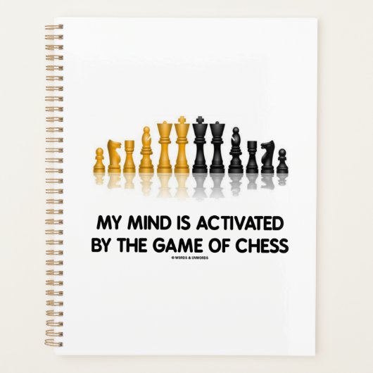 Mijn geest wordt geactiveerd door het spel van de planner (Voorkant)