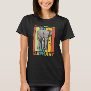 Mijn Geestesdier is een olifant voor mannen Jung T-shirt