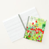 Mijn Geheime Garden Waterverf Wildbloemen Notitieb Notitieboek (Binnen)