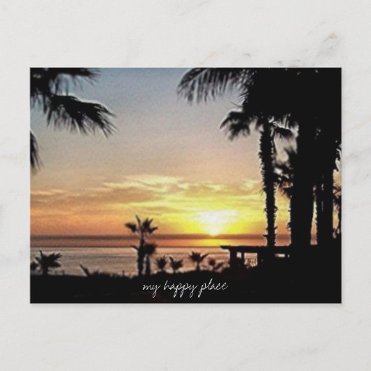 mijn gelukkige plaats mexico - briefkaart (Voorkant)