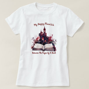 Mijn Gelukkige Plek Is Tussen De Pagina's Van Een T-shirt