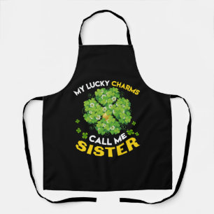 Mijn geluksbrengers noemen me zuster Patricks Day Schort