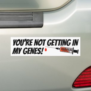 Mijn genen bumpersticker
