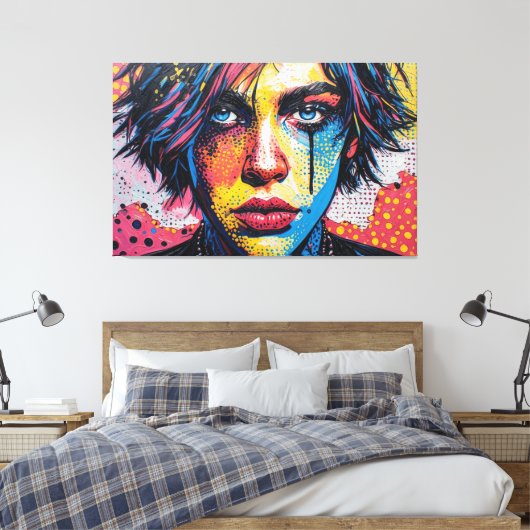 MIJN GENERATIE 10 CANVAS AFDRUK (Insitu (Slaapkamer))