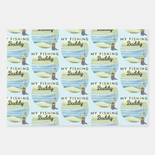 Mijn Geviste boedddeklare papierbladen Inpakpapier Vel (Voorkant)