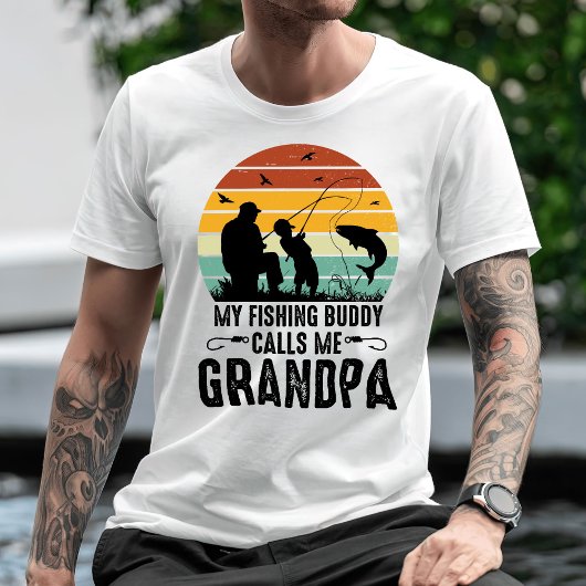 Mijn Geviste Boeddy noemt me opa T-shirt