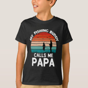 Mijn Geviste vriend noemt me Papa Retro Grand T-shirt