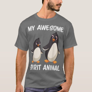 Mijn Geweldige Geest Dier is een Penguin Cute Peng T-shirt