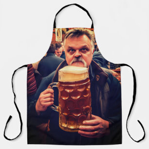 Mijn geweldige grote bier van het jaar voor jou op schort