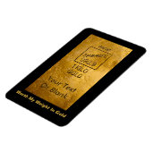 Mijn gewicht in goud magneet (Linkerzijde)