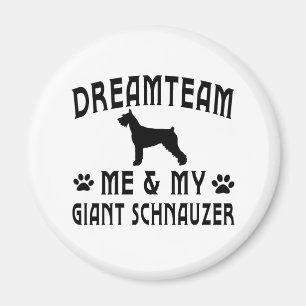 Mijn Giant Schnauzer Dog Magneet
