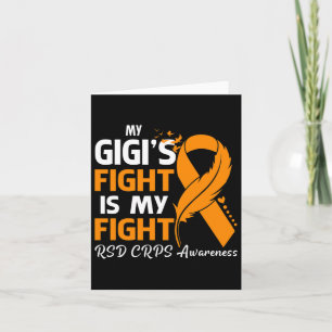 Mijn Gigi's gevecht is mijn strijd RSD CRPS bewust Kaart