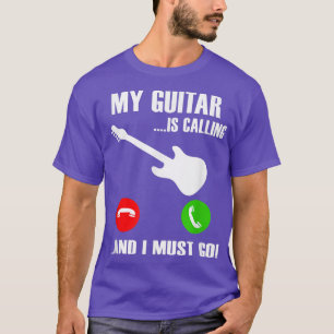 Mijn gitaar belt - Funny Bass Guitar Music Pla T-shirt