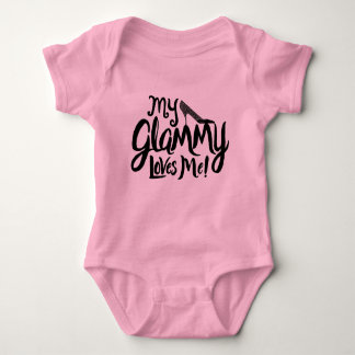 Mijn Glammy houdt van Baby kleding Romper