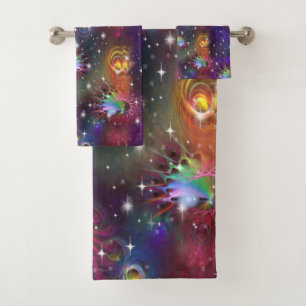 Mijn Glamoureus Funky Disco Pattern Bad Handdoek
