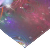 Mijn Glamoureus Funky Disco Pattern Tafelkleed (Gekanteld)