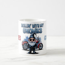 Mijn Gnomies Grappige Motorfiets Kabouter Koffiemo