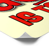 Mijn Goal Hockey Goalie Poster (Hoek)