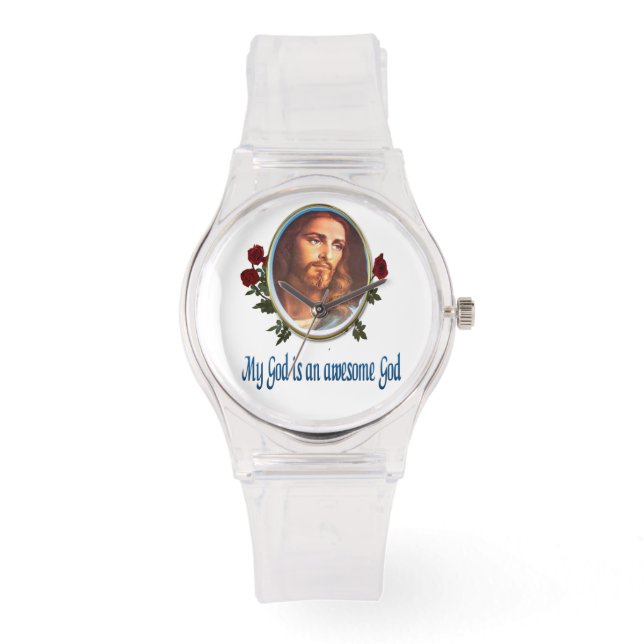 Mijn God is een geweldige God Horloge (Voorkant)