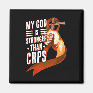 Mijn God is sterker dan CRPS Awareness Month Orang Magneet
