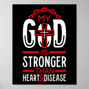 Mijn God is sterker dan de overlevende van hartzie Poster