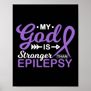 Mijn God Is Sterker Dan Epilepsie Bewustzijn Warri Poster