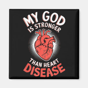 Mijn God is sterker dan hartaandoeningen _4 Magneet