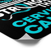 Mijn God is sterker dan het bewustzijn van baarmoe Poster (Hoek)