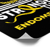 Mijn God is sterker dan het bewustzijn van endomet Poster (Hoek)