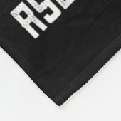 Mijn God is sterker dan het bewustzijn van RSD CRP Fleece Deken (Hoek)