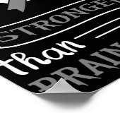 Mijn God is sterker dan het grijze lintje van hers Poster (Hoek)