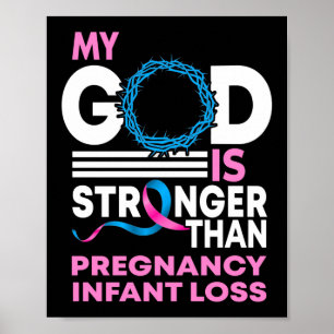 Mijn God is sterker dan het verlies van zwangere B Poster