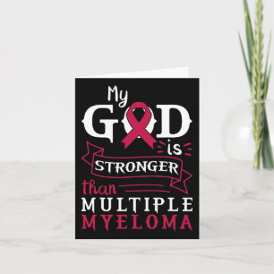 Mijn God is sterker dan multipel myeloom bewustzij Kaart