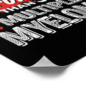 Mijn God is sterker dan multipel myeloom bloed kan Poster (Hoek)