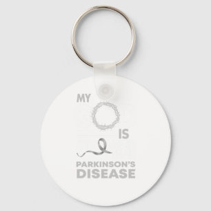 Mijn God is sterker dan Parkinson's ziekte Awaren Sleutelhanger
