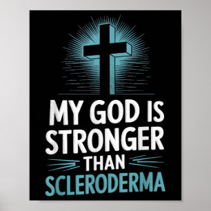 Mijn God is sterker dan sclerodermie Poster