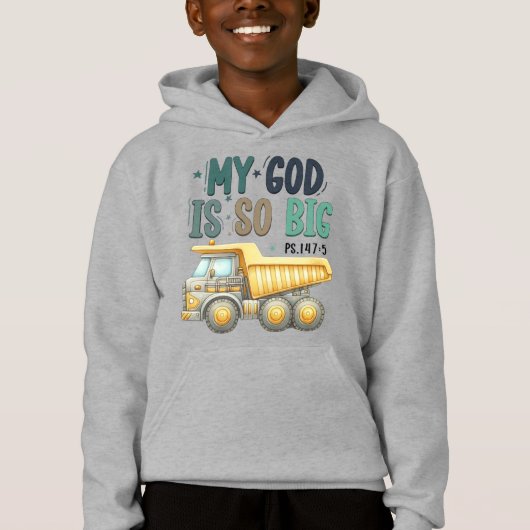 Mijn God is zo groot (Psalm 147:5) (Voorkant)