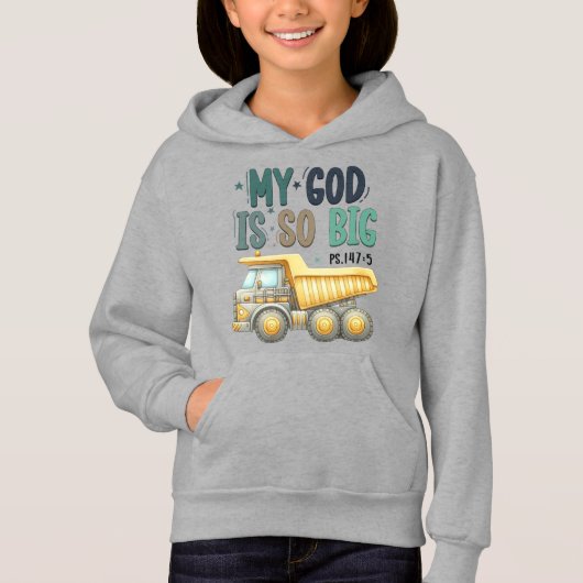 Mijn God is zo groot (Psalm 147:5) (Voorkant)