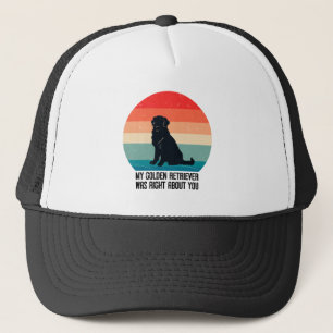 Mijn Golden Retriever had gelijk over je retro Trucker Pet