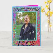 MIJN GORGEEUS SON/DAUGHTER Wenskaart Kaart (Gele Bloem)