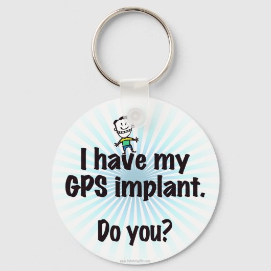 Mijn GPS... Sleutelhanger (Voorkant)