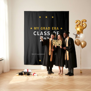 Mijn Grad Era Klas van 2026 Foto-achtergrond Wandkleed