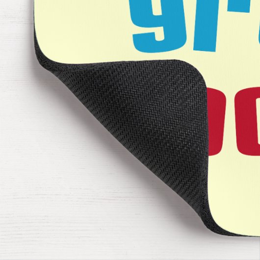 Mijn Gram Rocks T-shirts en geschenken Muismat (Hoek)