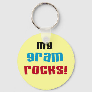 Mijn Gram Rocks T-shirts en geschenken Sleutelhanger